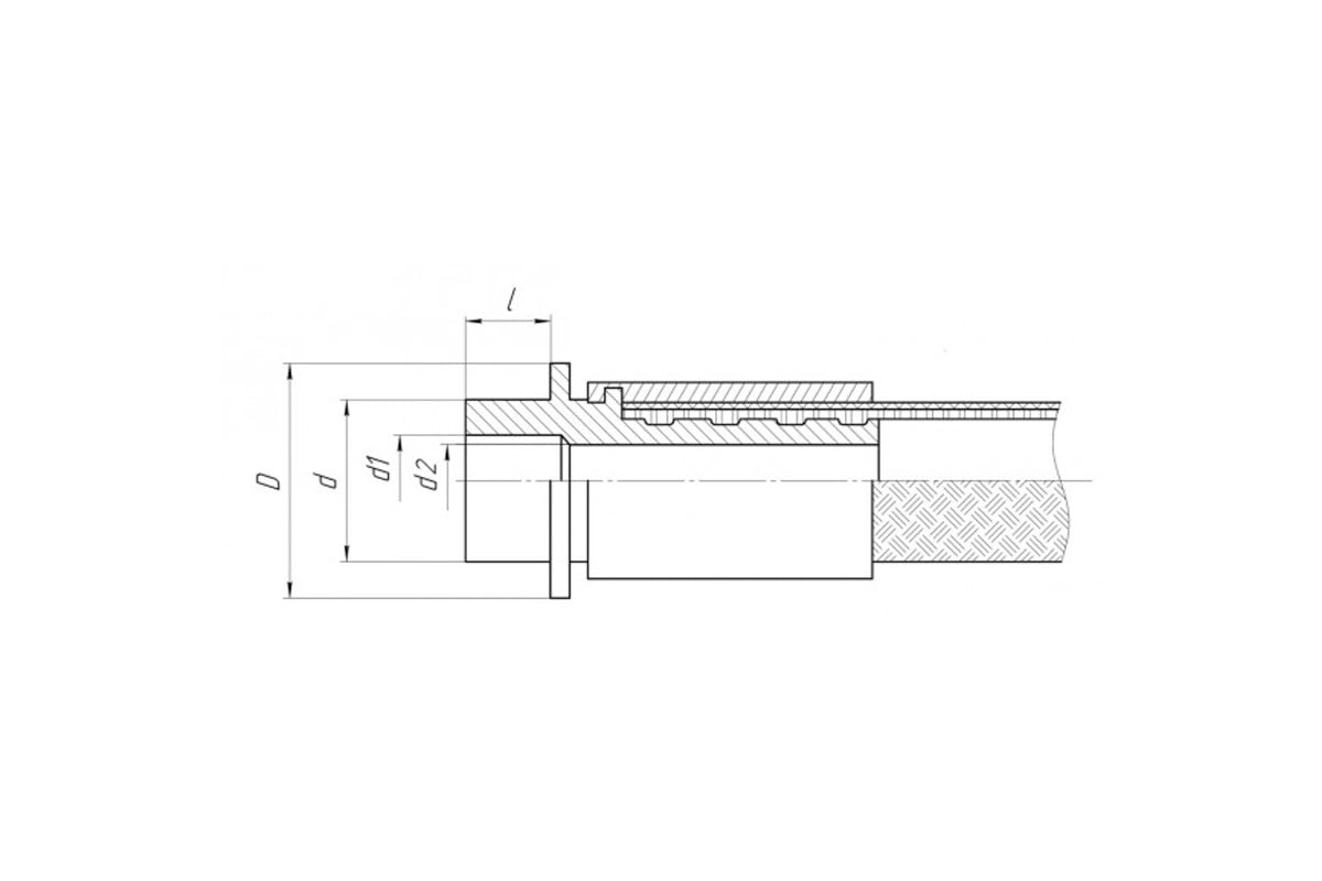 Technical drawing for 8Д0.447.022