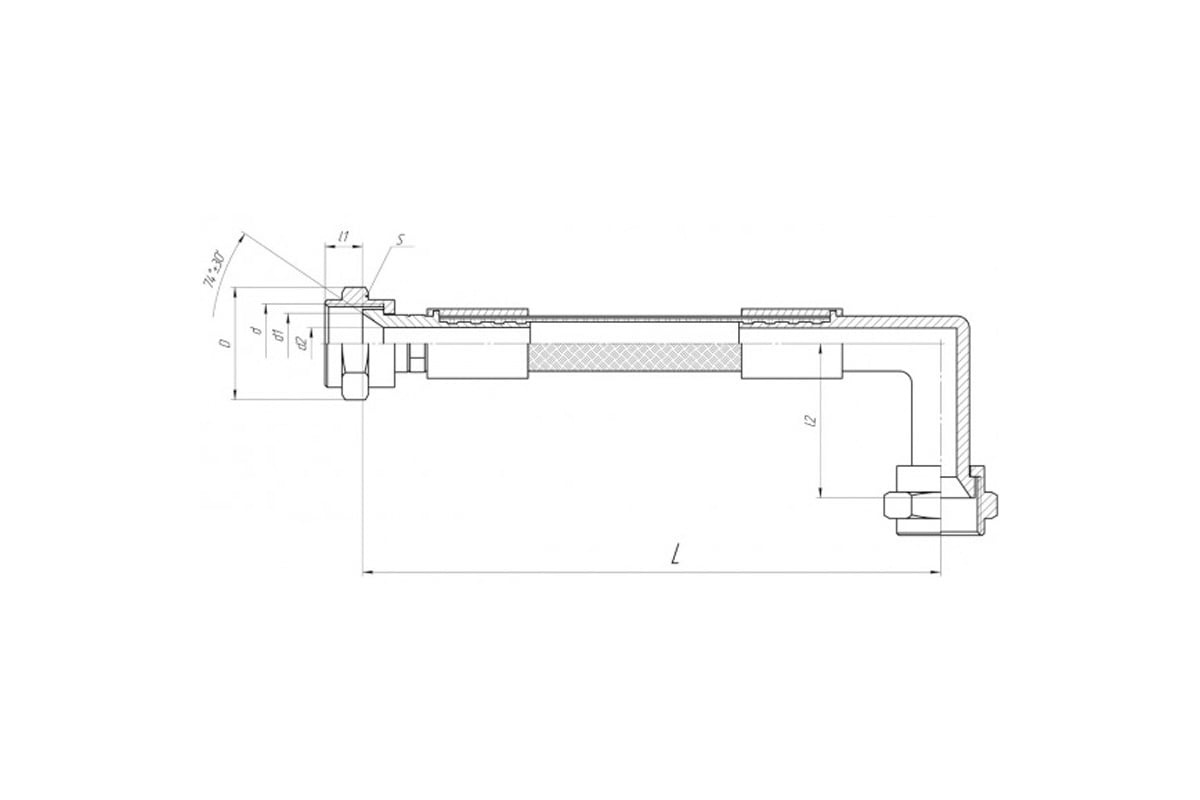 Technical drawing for 8Д0.447.033